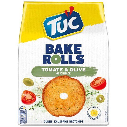 TUC BAKE ROLLS - Tomate & Olive Geschmack