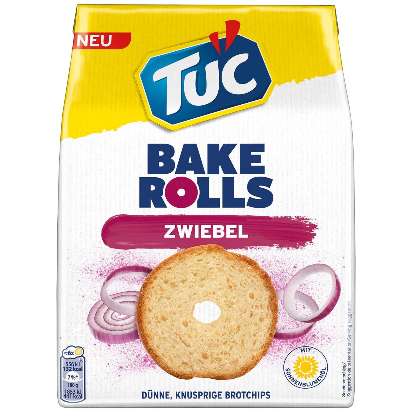 TUC Bake Rolls Zwiebeln 150g MHD:24.01.2025