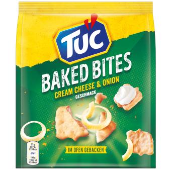 TUC Baked Bites Cream Cheese & Onion 110g MHD:28.01.2025