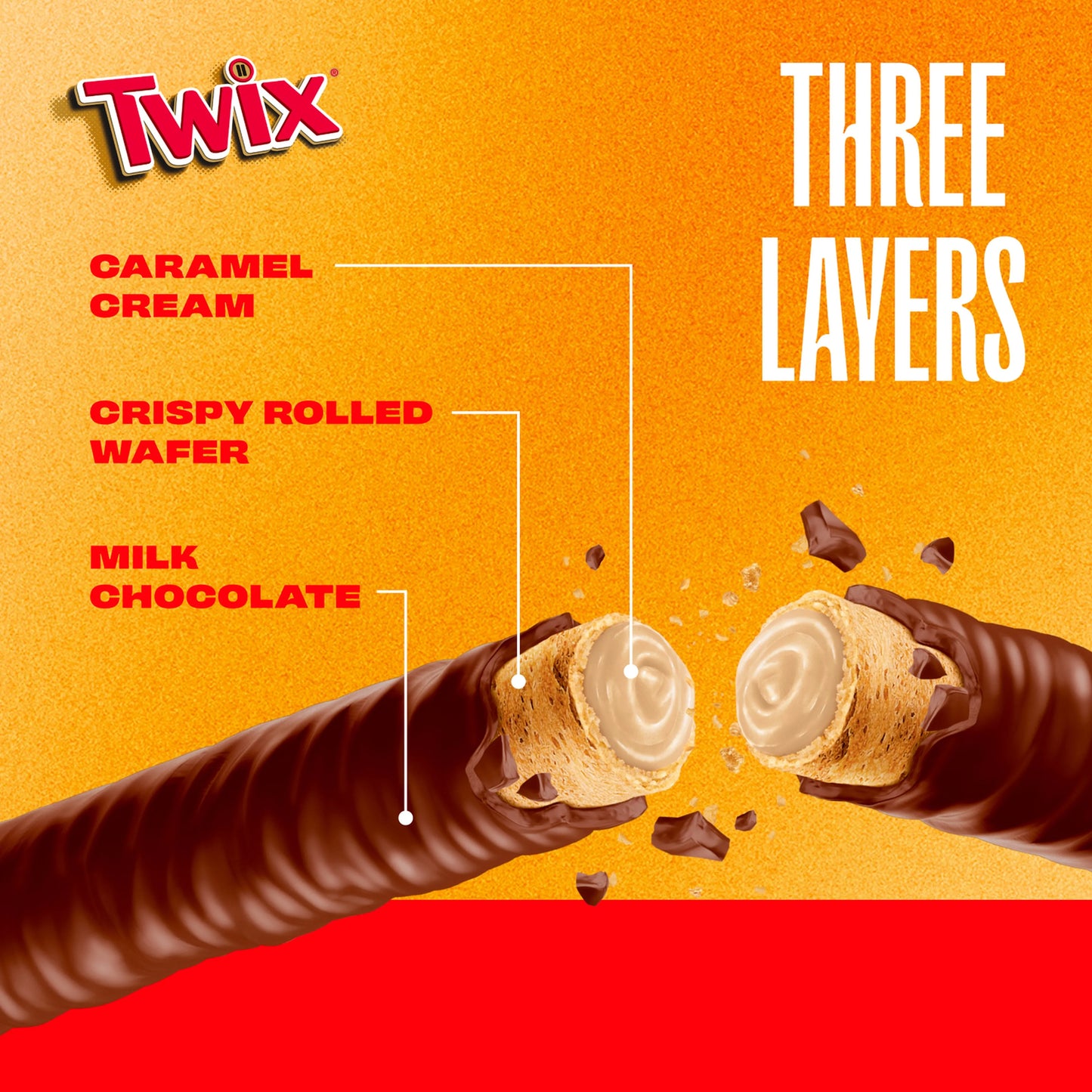 Twix Wafer Rolls 12 x 22,5g