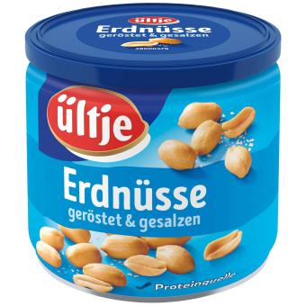 ültje Erdnüsse geröstet & gesalzen 180g MHD: 04.2025