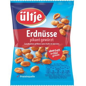 ültje Erdnüsse pikant gewürzt 200g MHD: 01.2025