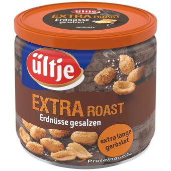 ültje Extra Roast Erdnüsse gesalzen 180g MHD: 02.2025