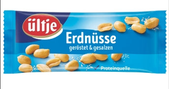 Ültje Erdnüsse geröstet & gesalzen Beutel 20x 50g MHD: 10.2026