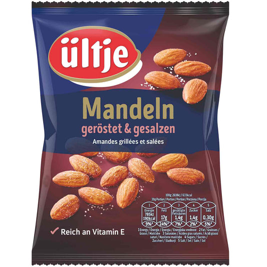 ültje Mandeln geröstet & gesalzen 150g MHD:12.2025