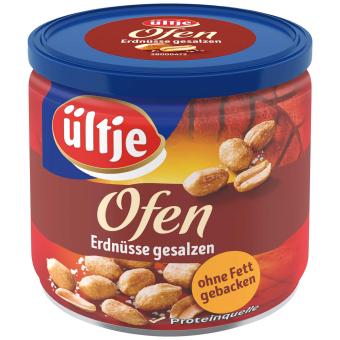ültje Ofen Erdnüsse gesalzen 180g MHD: 01.2026