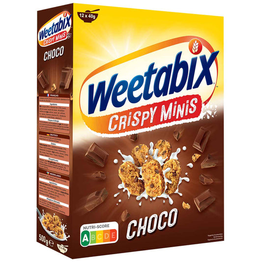 Weetabix Crispy Minis Choco 500g MHD: 09.04.2025