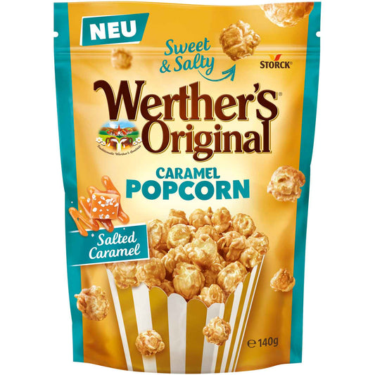 Werther's Original Caramel Popcorn Salted Caramel 140g MHD:08.2025