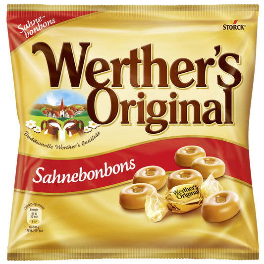 Werther's Original Cream Candies 150g MHD: 09.2025