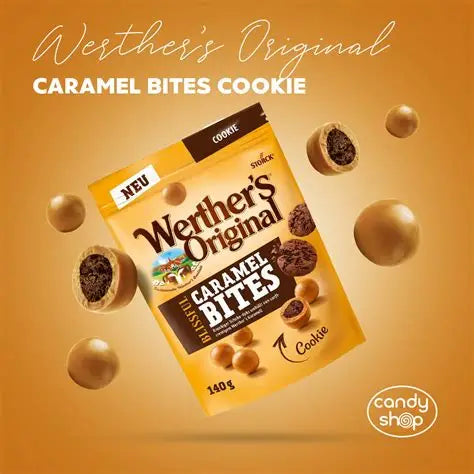 Werther's Original Blissful Caramel Bites Cookie 140g