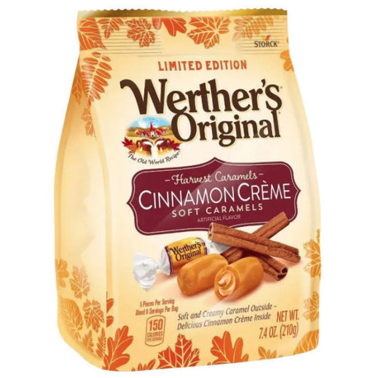 Werther's Original Cinnamon Créme Soft Caramels 210g