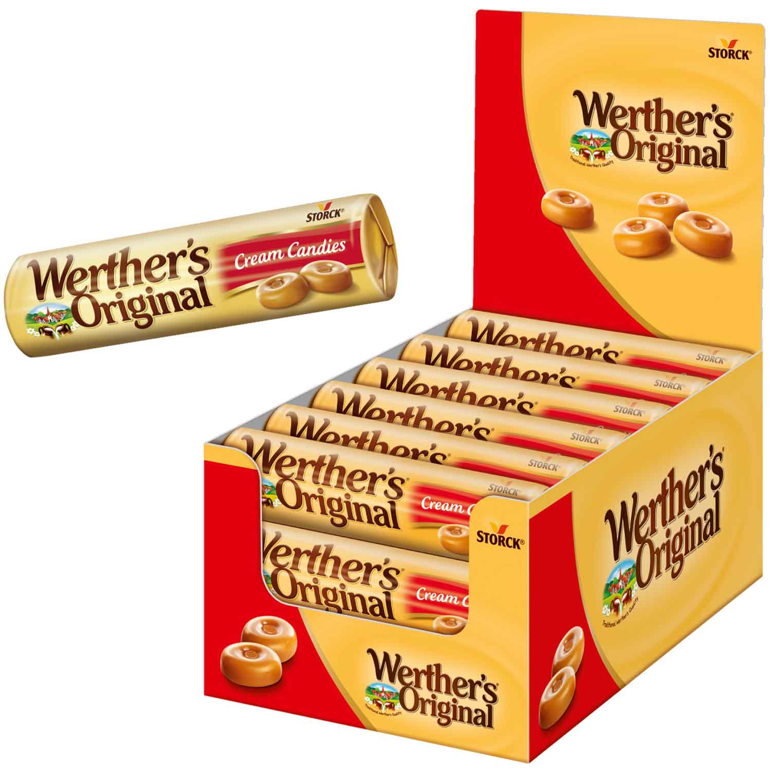 Werther's Original Sahnebonbons 24x50g