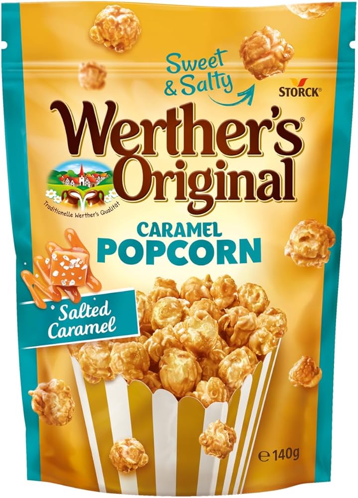 Werther's Original Caramel Popcorn Salted Caramel 140g
