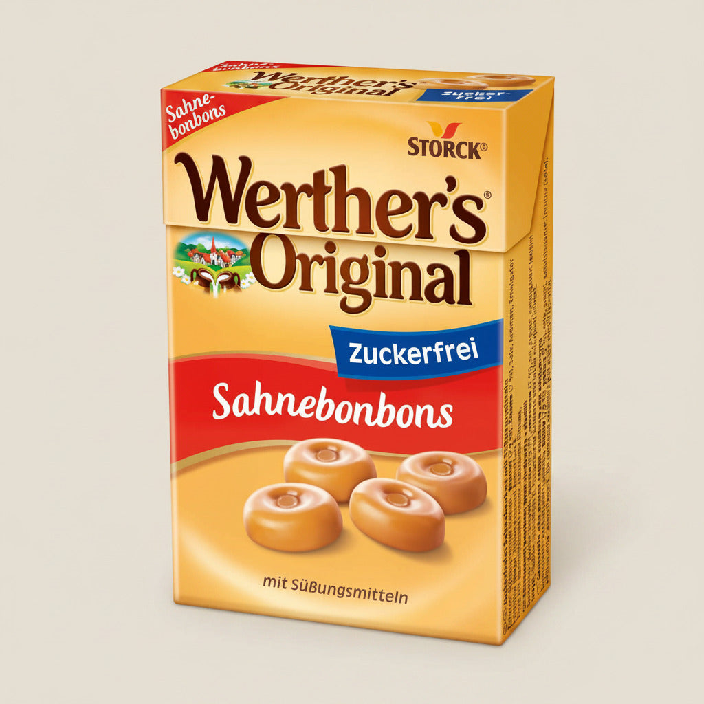 Werther's Original Roombonbons minis suikervrij 10 x 42g