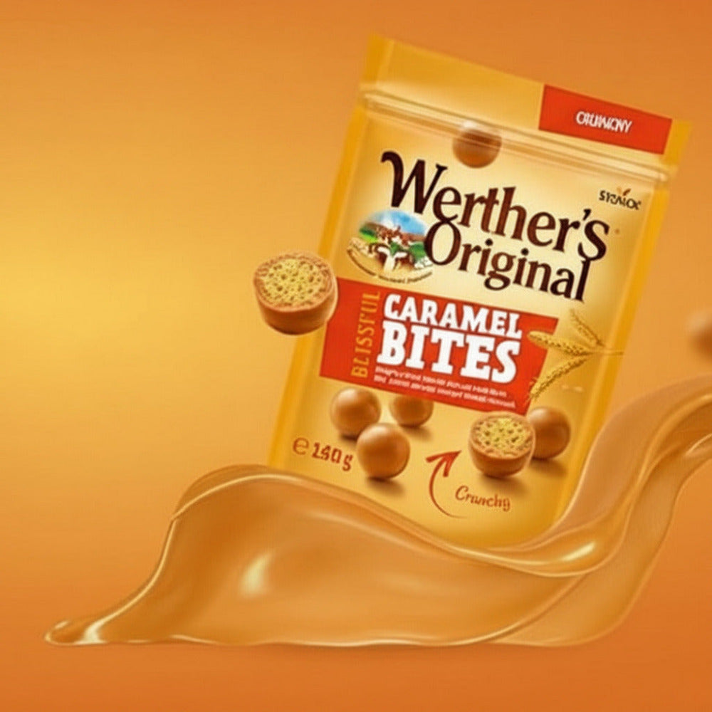 Werther's Original Blissful Caramel Bites Crunchy