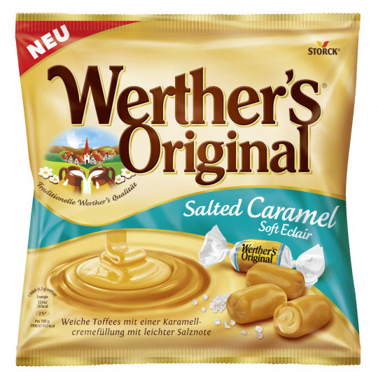 Werther's Original Soft Eclair Salted Caramel 180g MHD: 03.06.2025