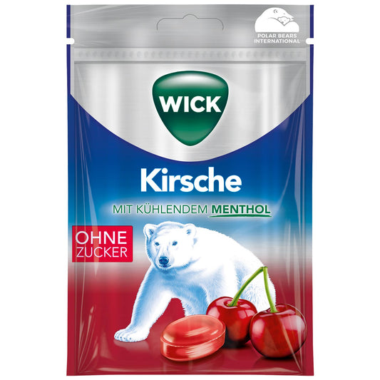 Wick Wick Kirsche ohne Zucker 72g MHD:03.2027