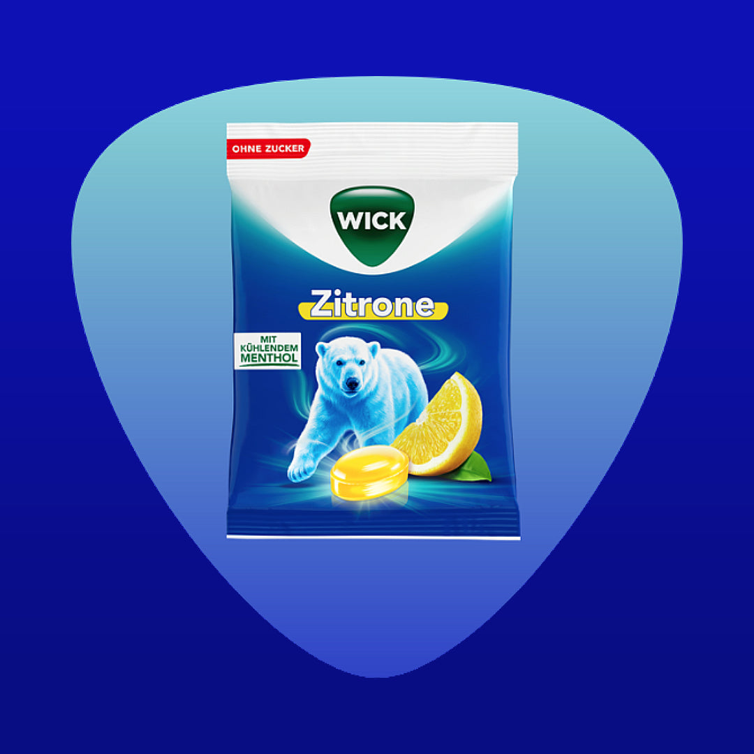 WICK Hustenbonbons Zitrone