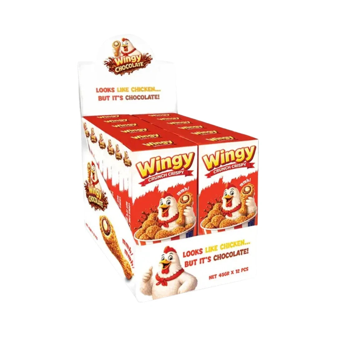 Wingy Crunch Crispy Chocolate 12x50g