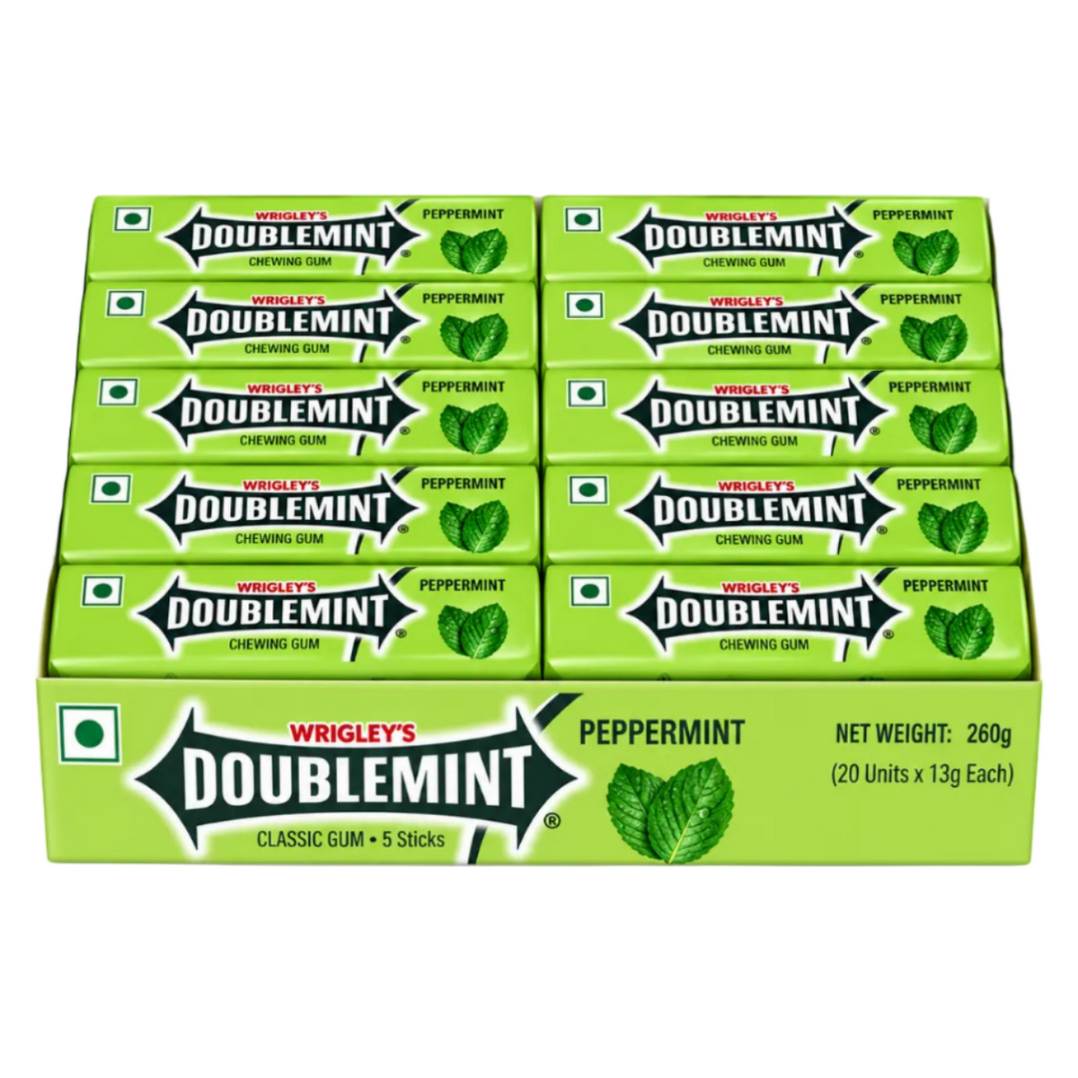 Wrigley's Doublemint Peppermint 20 x 13g
