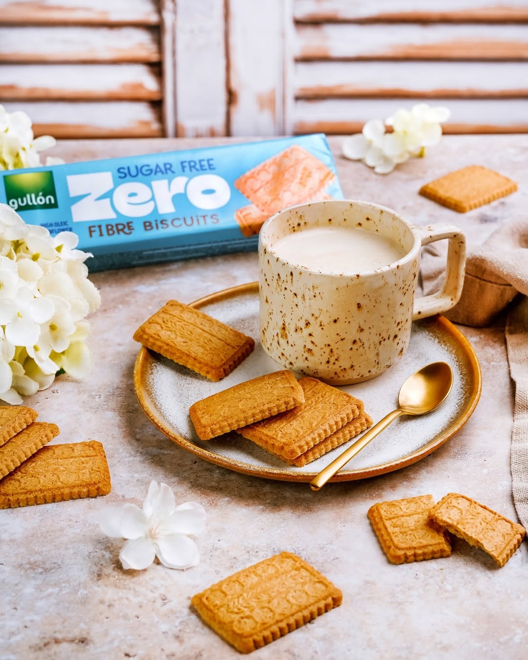 Gullón Sugar Free / Zero Fibre Biscuits zum Kaffee